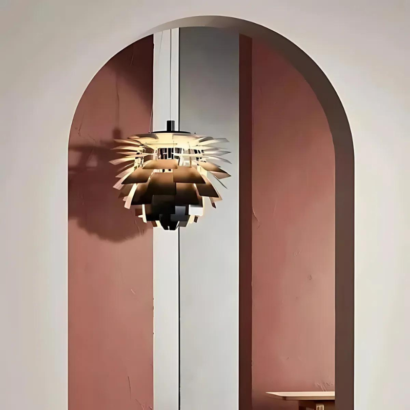 ArtichokeLight | Lámpara colgante de metal moderna para espacios elegantes