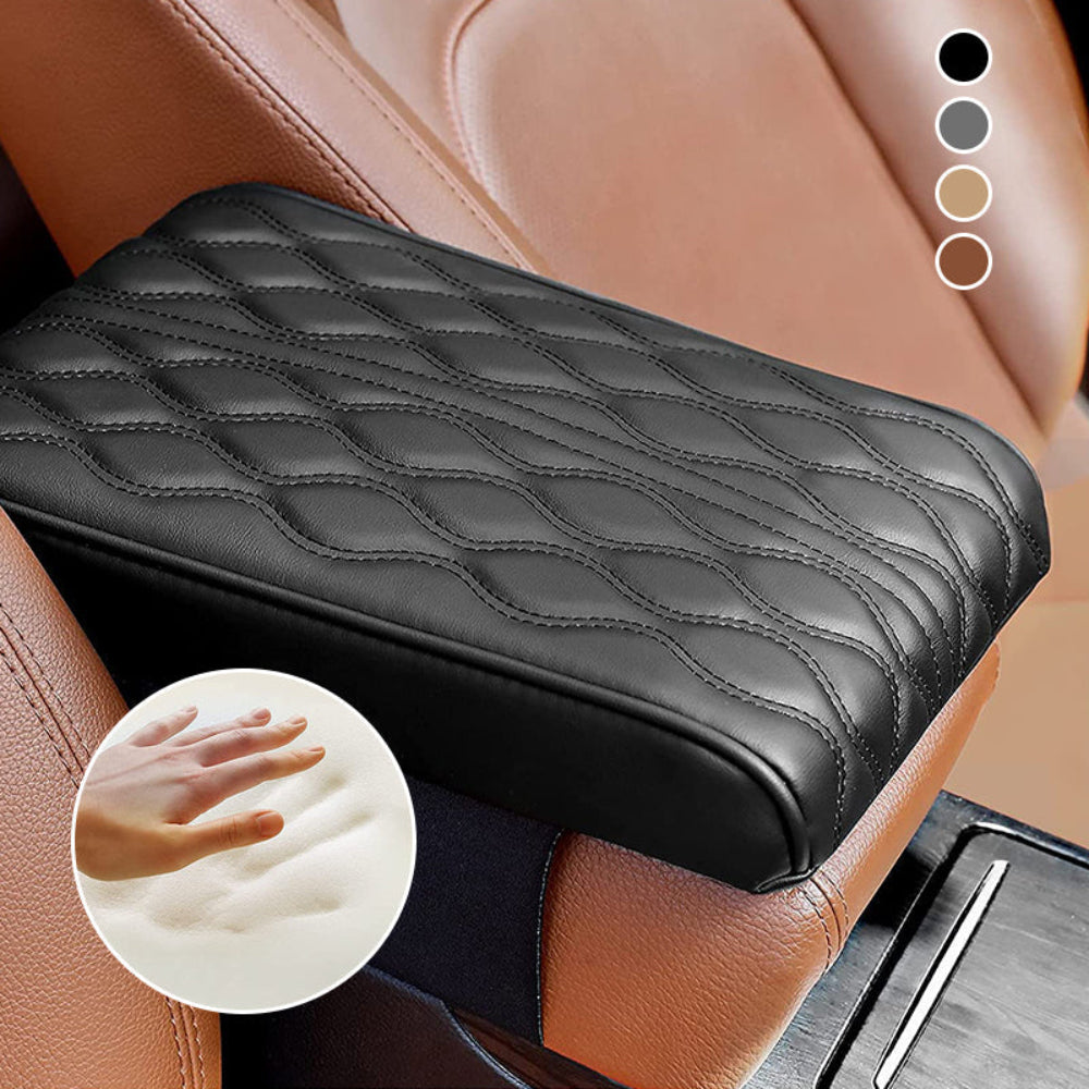 Reposabrazos para consola central de coche con espuma viscoelástica, protección para asiento
