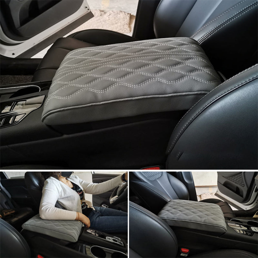 Reposabrazos para consola central de coche con espuma viscoelástica, protección para asiento