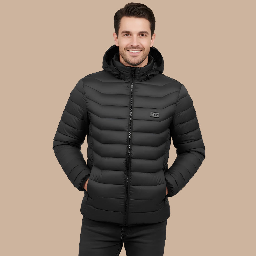 Beheizte Jacke Elektrischer Wärmemantel Winterkleidung 4