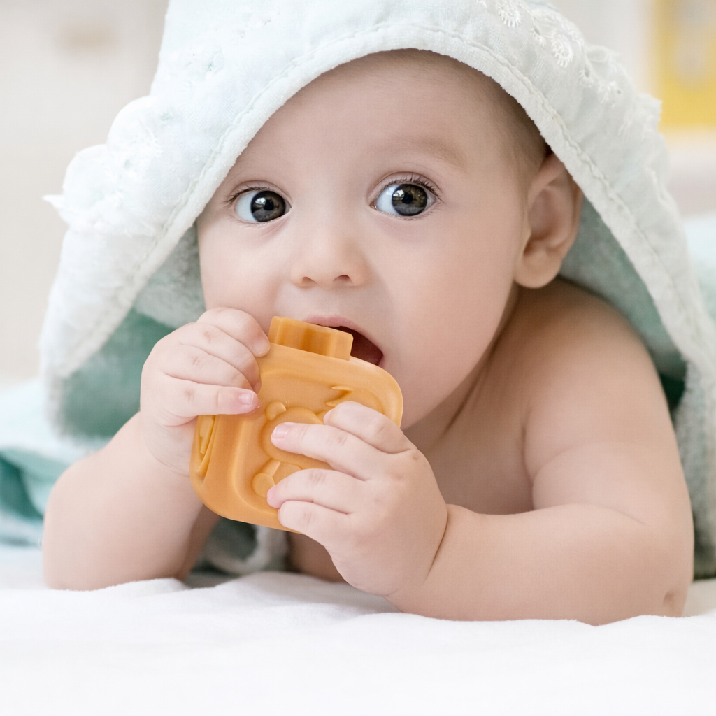 Baby Teething Toy Stacking Rings Sensory Learning Blocks