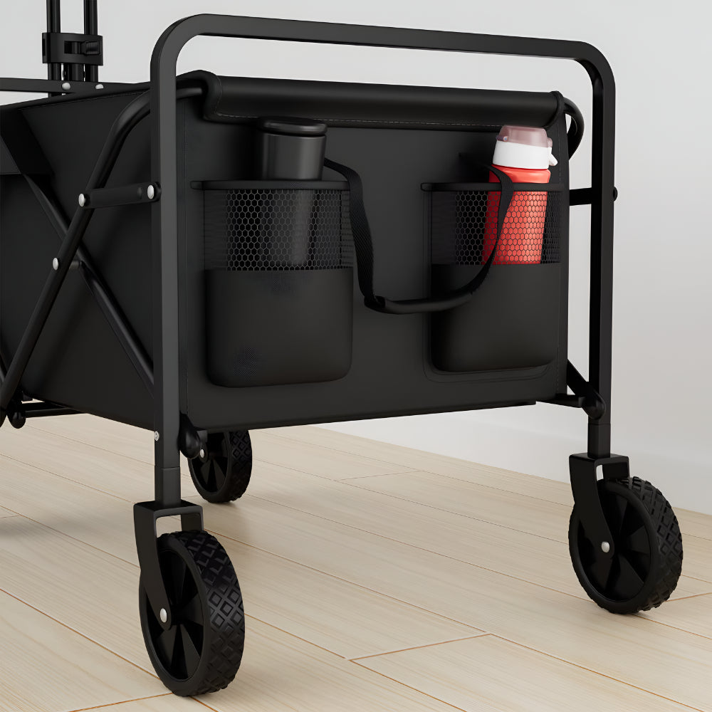 Garden Cart Foldable Utility Wagon Outdoor Camping Transport