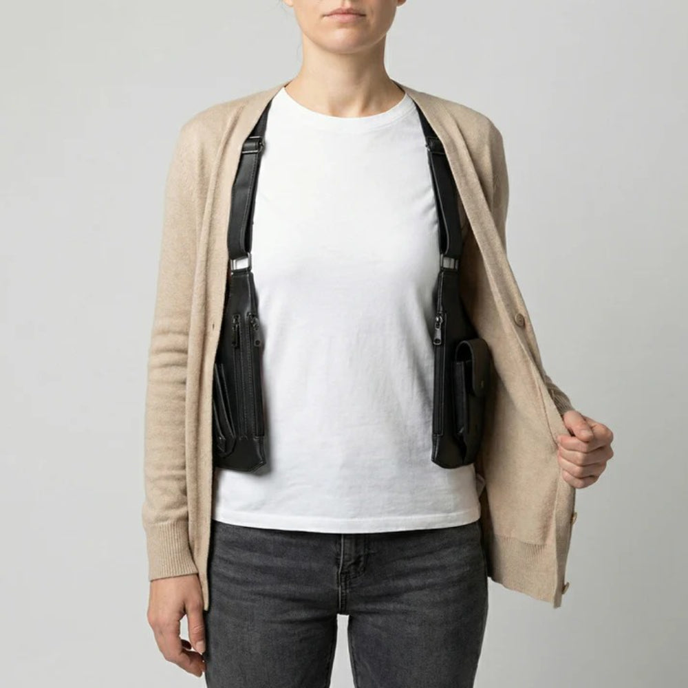 Borsttas Schouderholster Tas Verstelbaar Draag systeem Dagelijks gebruik