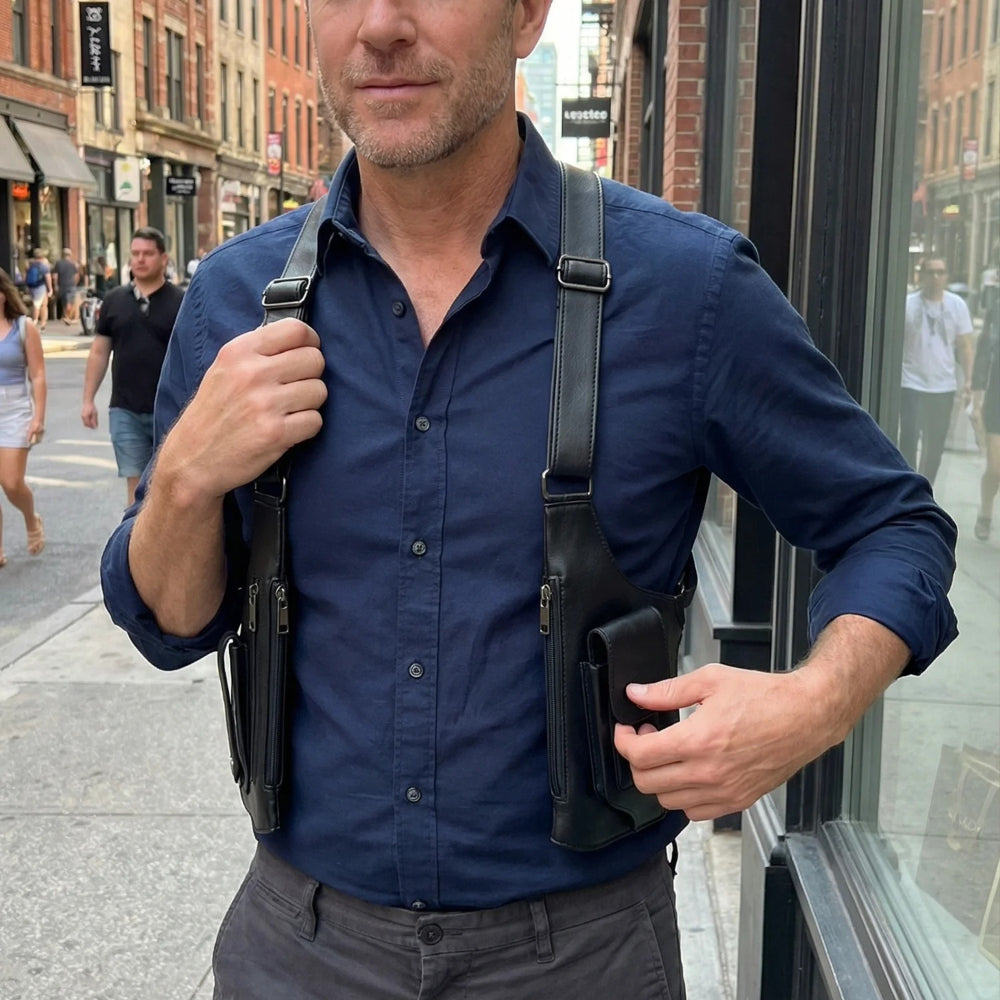 Borsttas Schouderholster Tas Verstelbaar Draag systeem Dagelijks gebruik