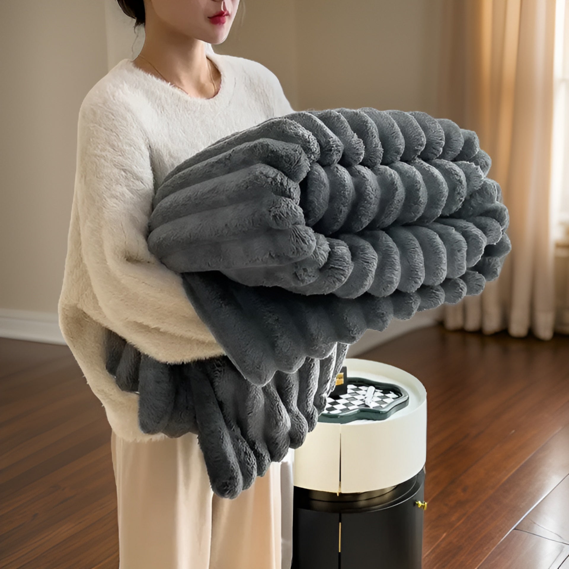 CozyDecke | Coperta calda e soffice in pile per il soggiorno