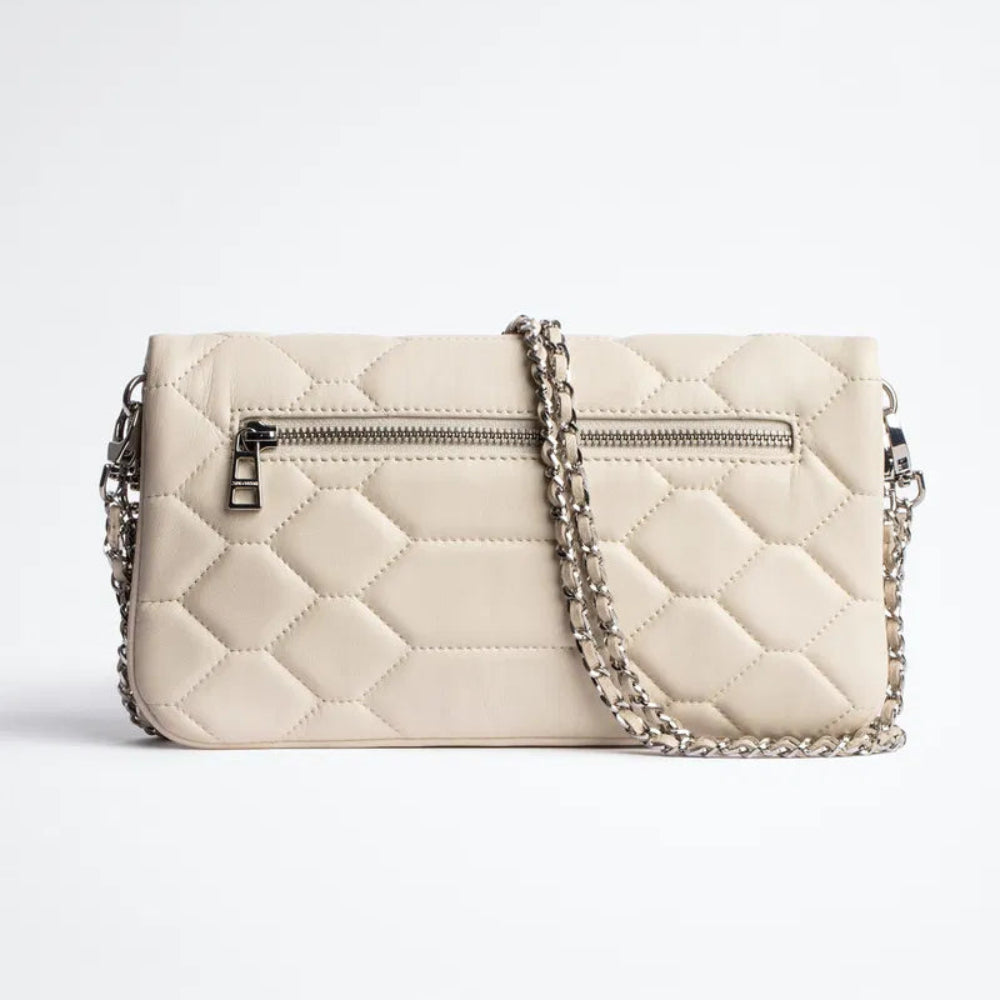 Damen Handtasche Schultertasche Leder 9