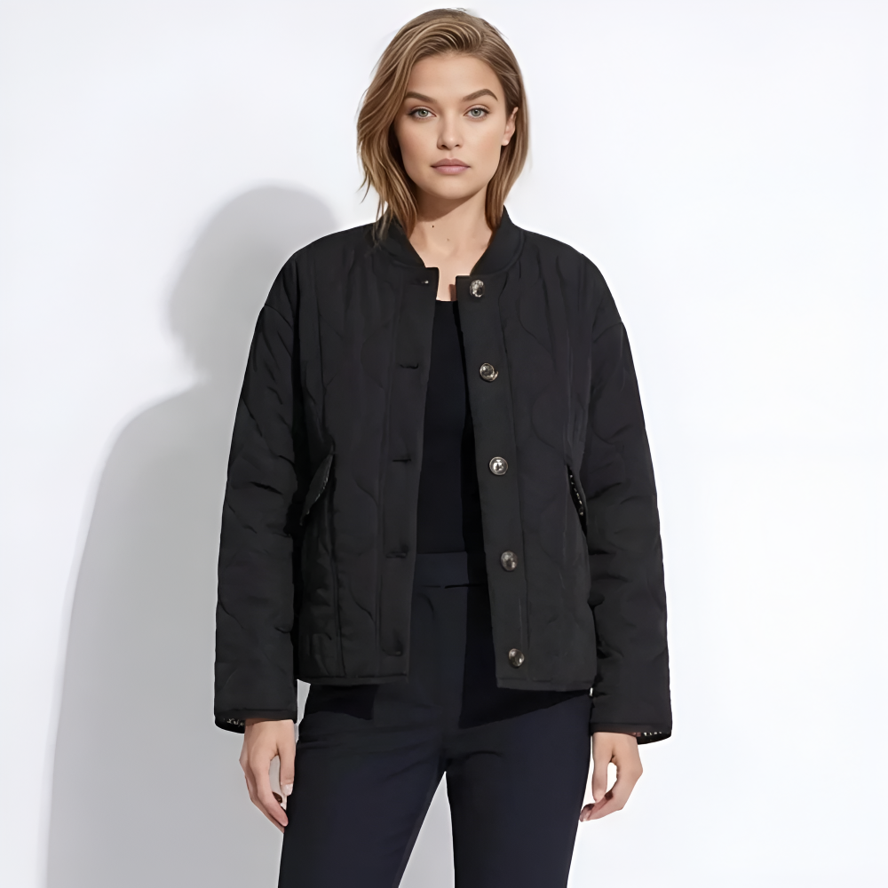 Damen Mantel Leopard Futter Chic Modern 2