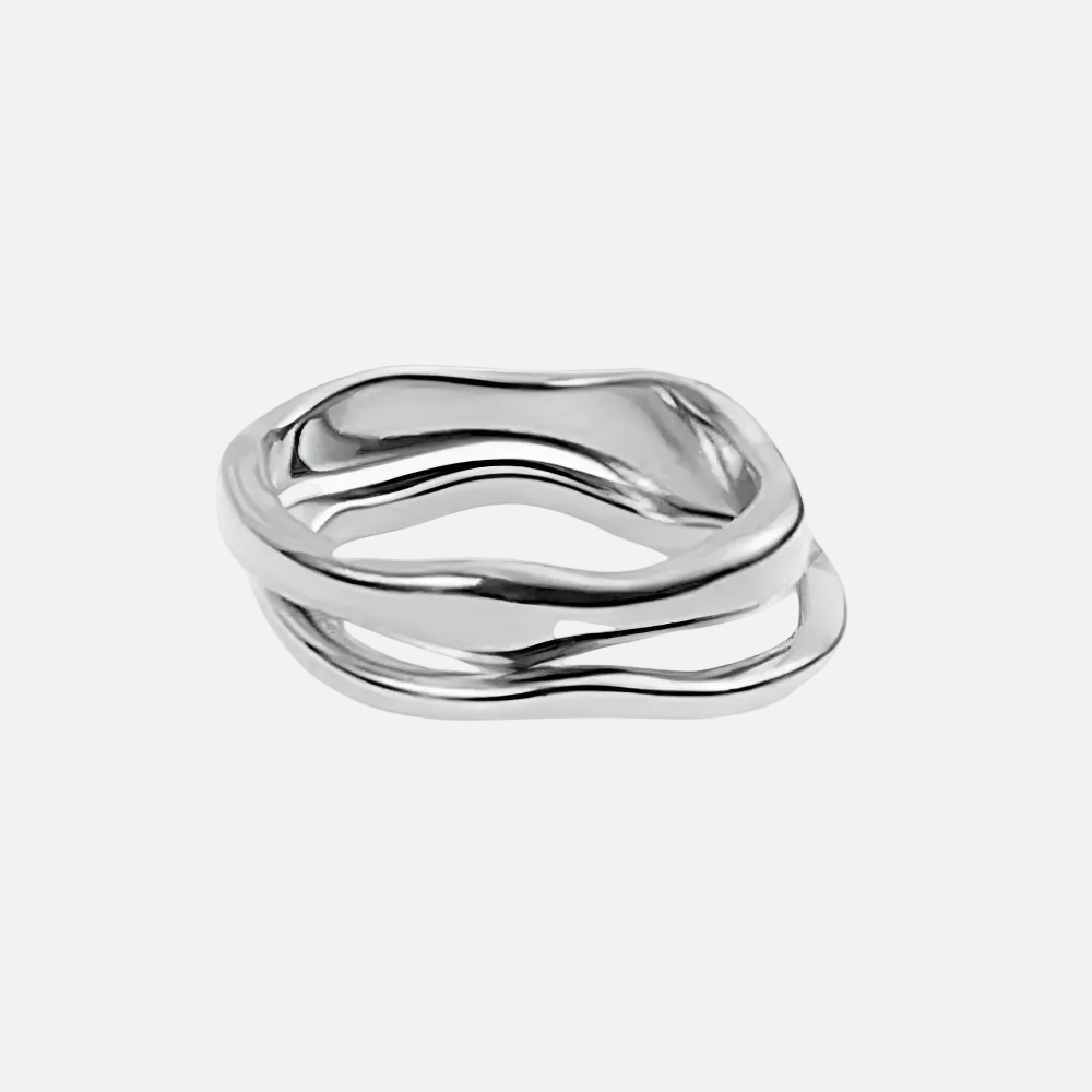 Damen Schmuckring Zeitloses reduziertes Design 12