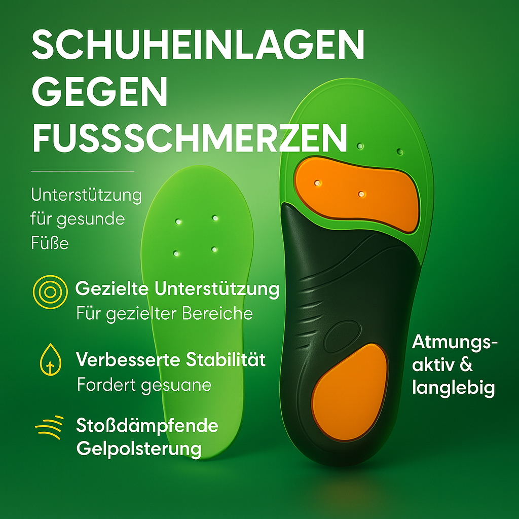 Einlegesohlen Fußschmerzen Komfort Linderung 4
