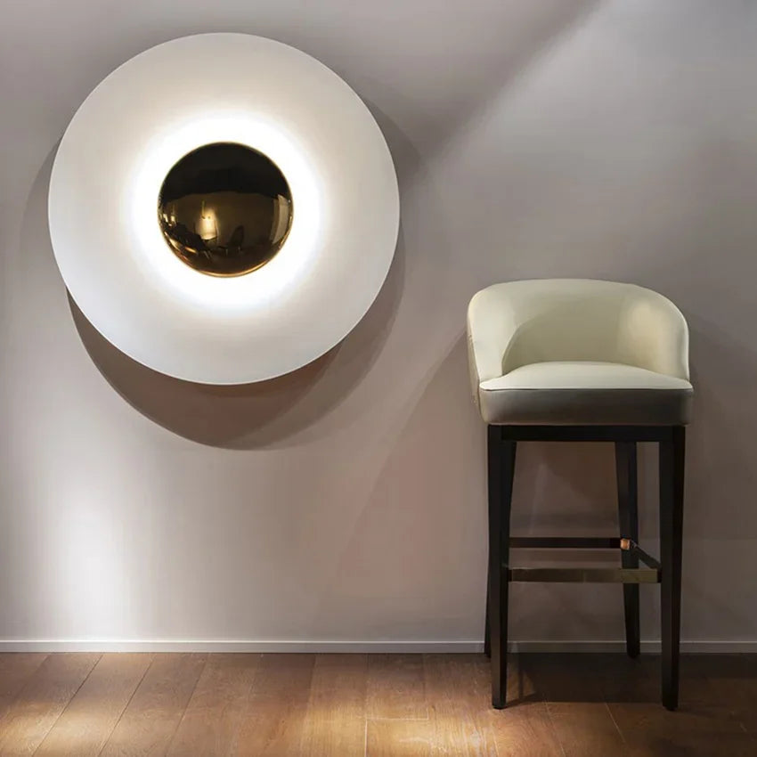 ColorWave | Moderne ronde LED-wandlamp