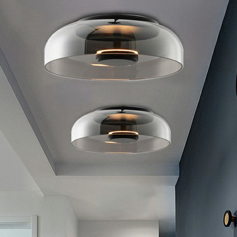 DeckGlow | Elegant LED Glass Ceiling Light