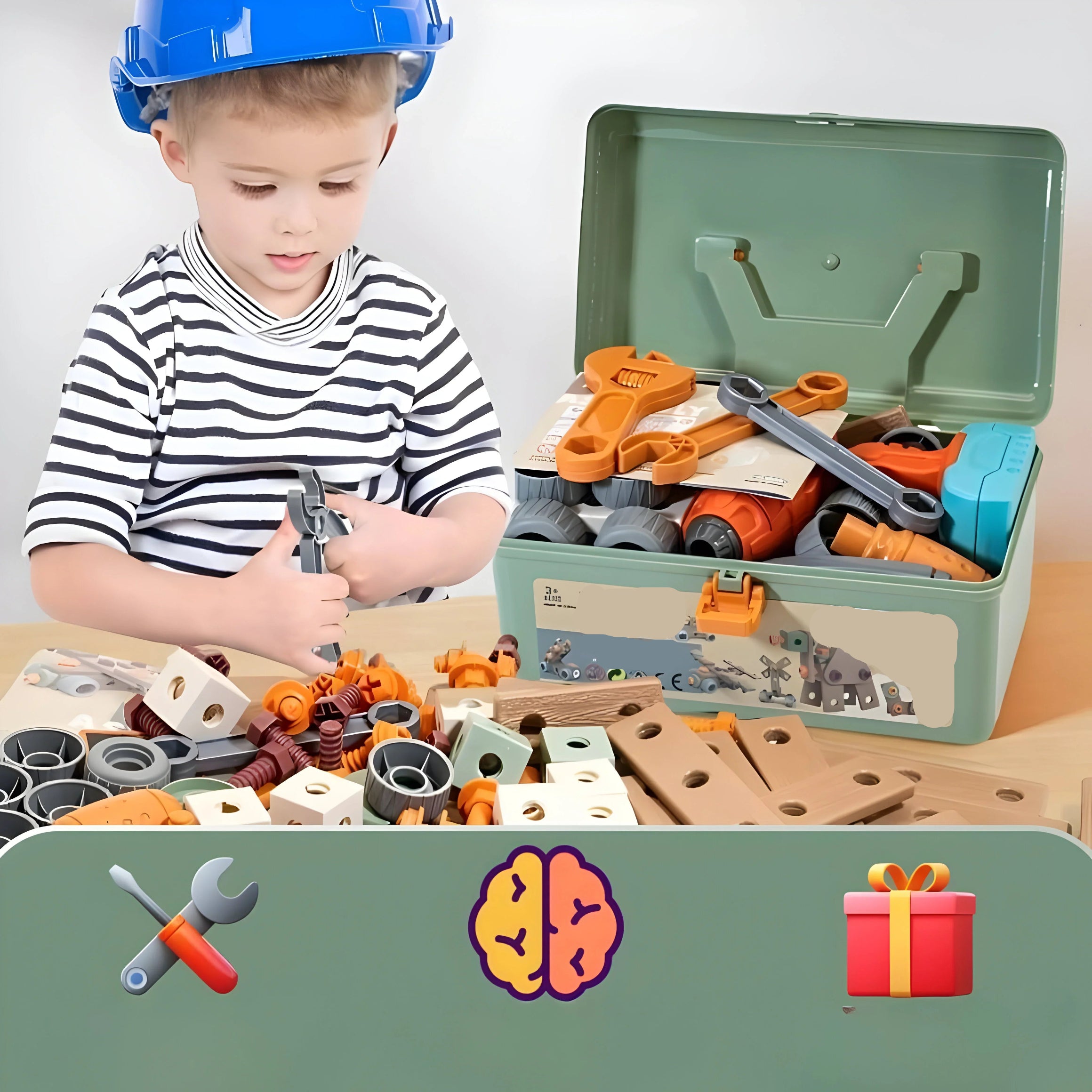 Baukasten kreatives Spielzeug Kinder Bausatz Lernspielzeug 2