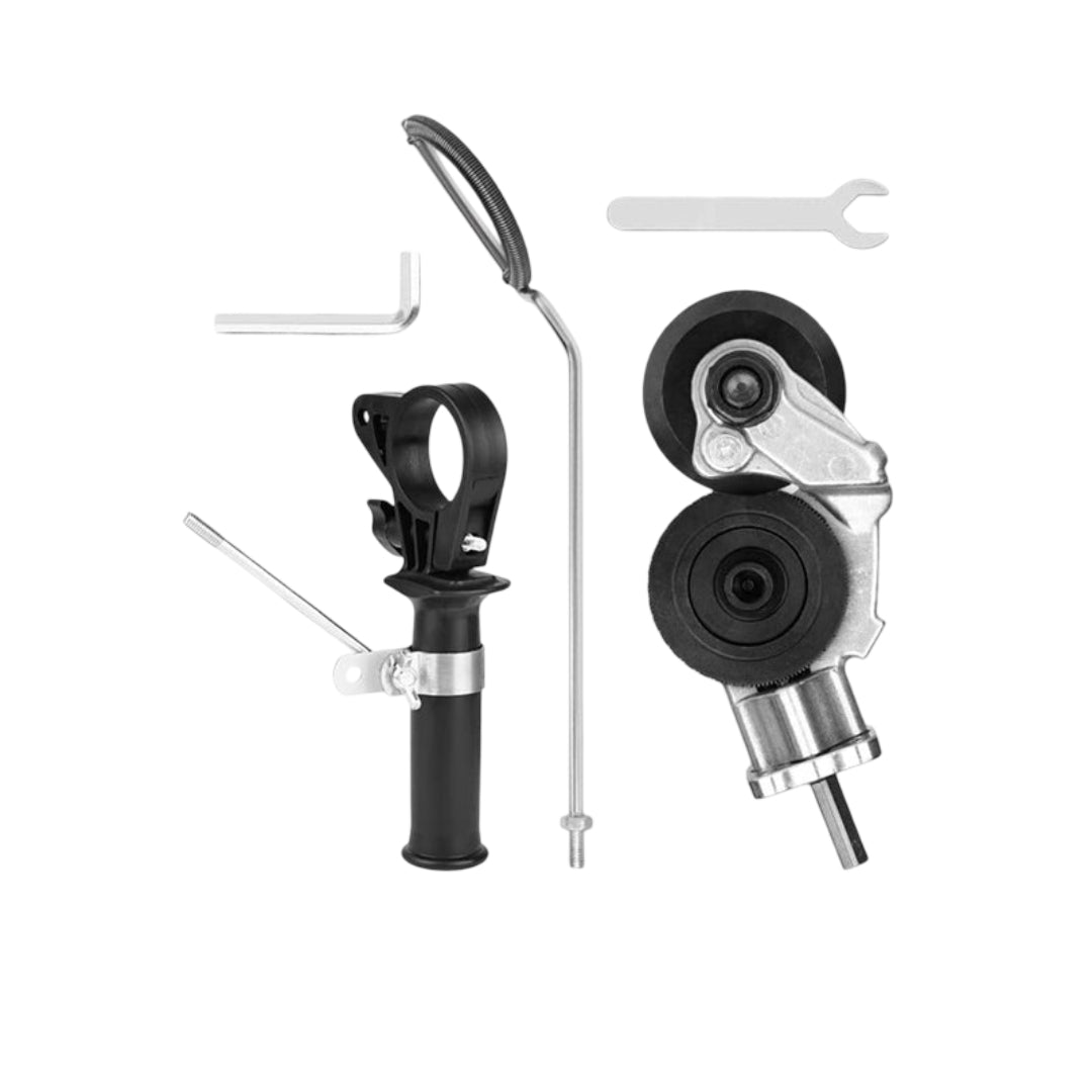 Metaalschaar booropzetstuk metaal snijgereedschap accu-schroefmachine adapter