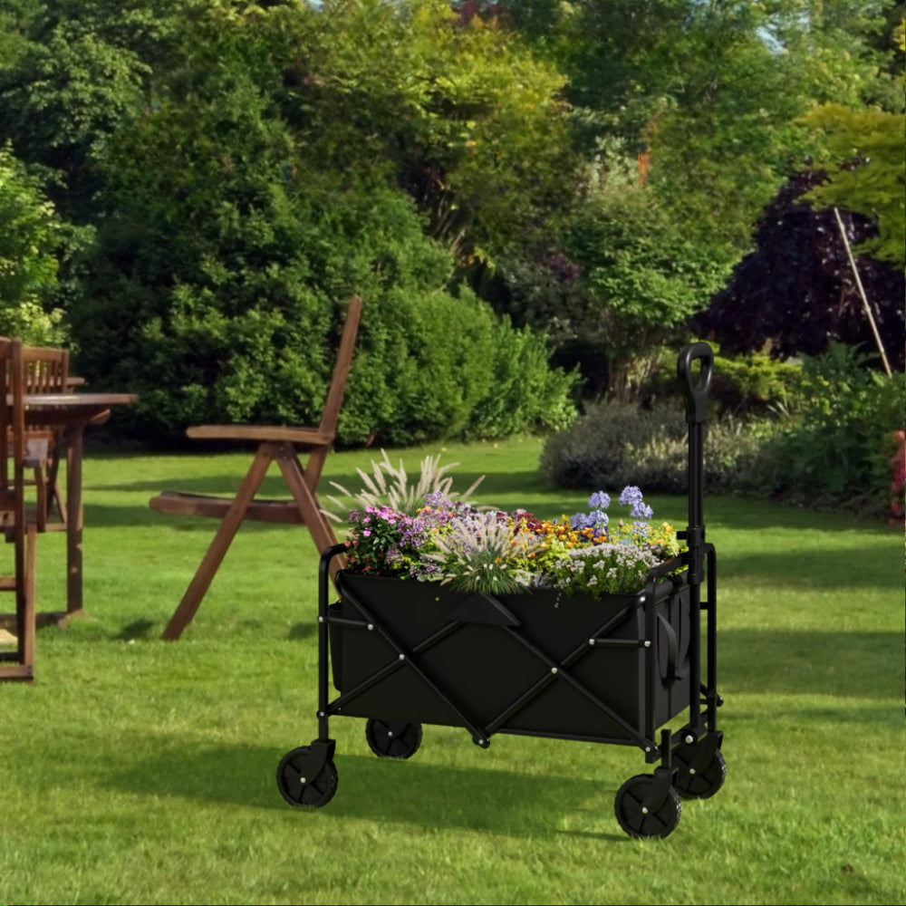 Bollerwagen Opvouwbare Transportwagen Handwagen Outdoor