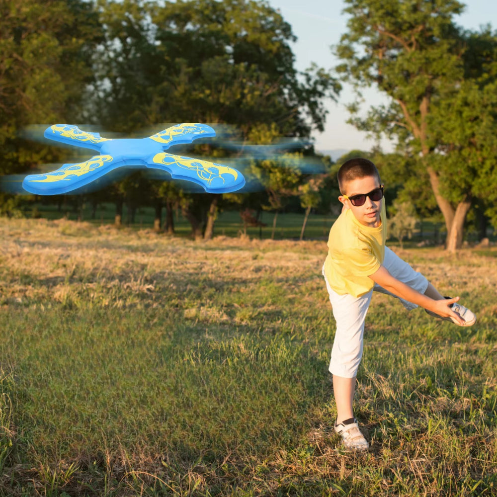 Boomerang Gioco da Lancio Gioco all'Aperto Giocattolo per Bambini Principianti