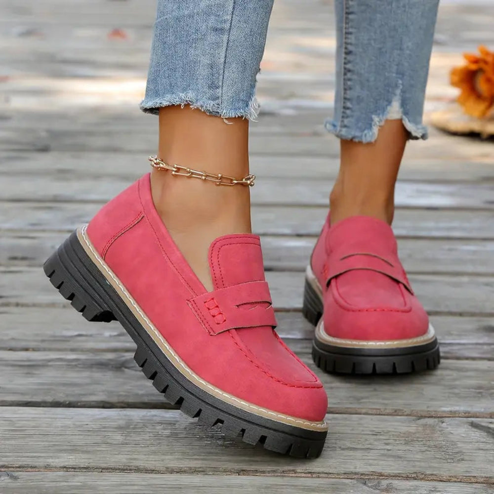 Damen Orthopädische gestaltete Loafer 8