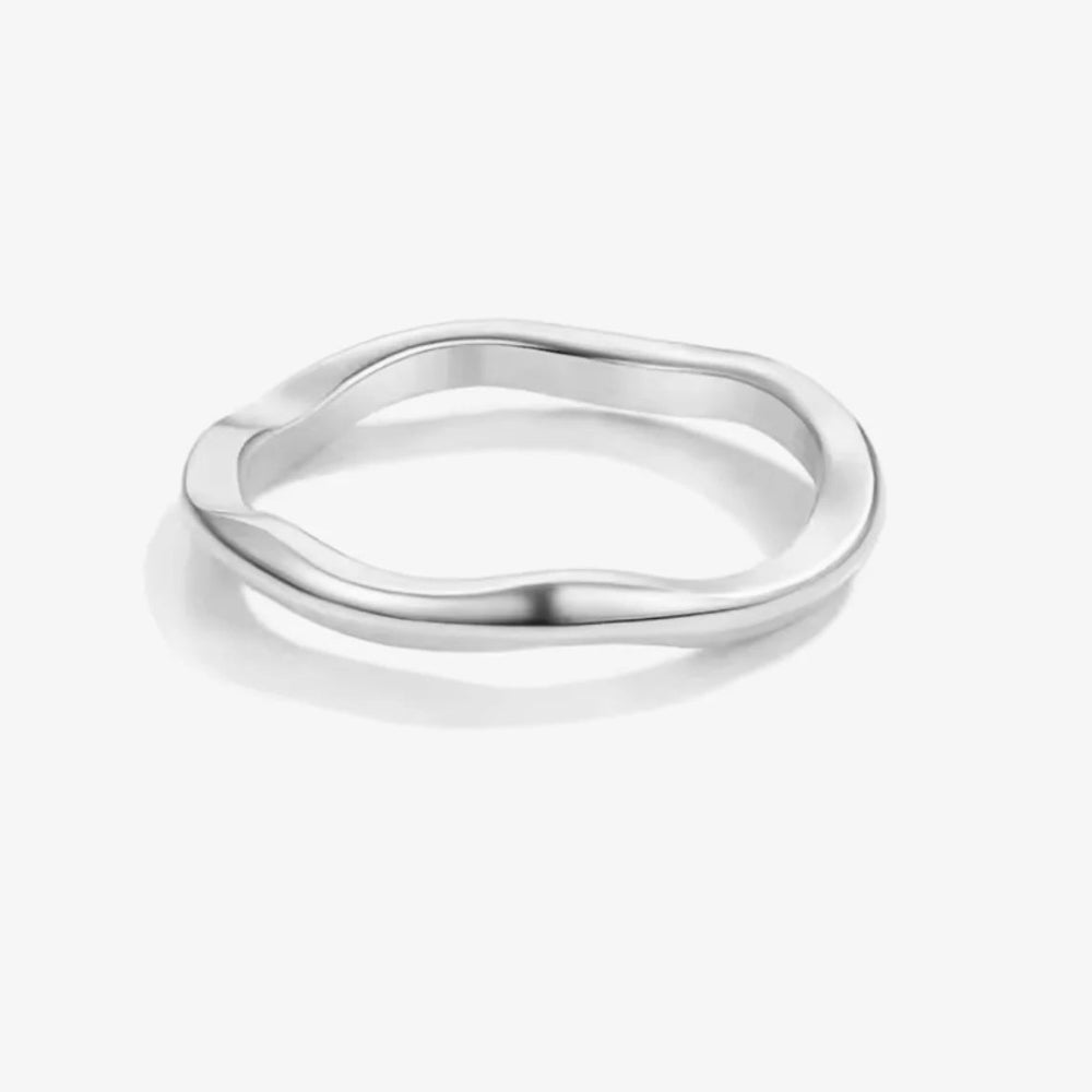 Damen Schmuckring Zeitloses reduziertes Design 10