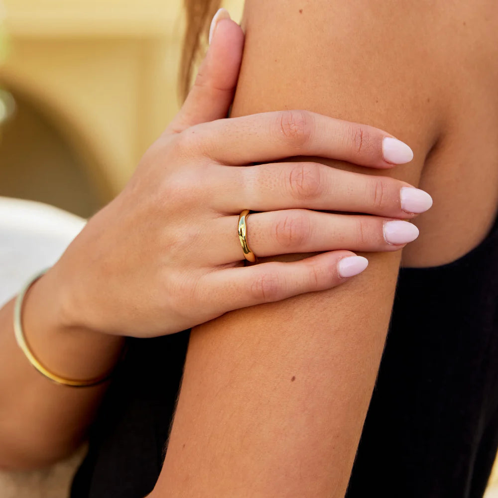 Damen Schmuckring Zeitloses reduziertes Design 4