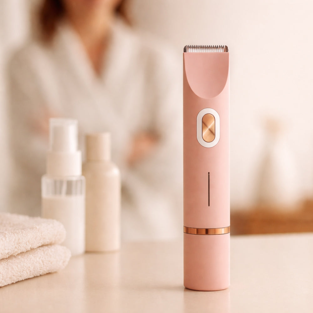 Electric Shaver Women Body Hair Trimmer Waterproof Grooming Tool