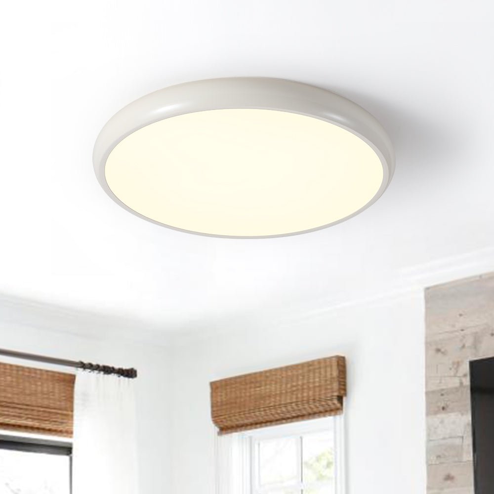 Deckenleuchte Holzoptik LED Modern Rund Innenbeleuchtung 14
