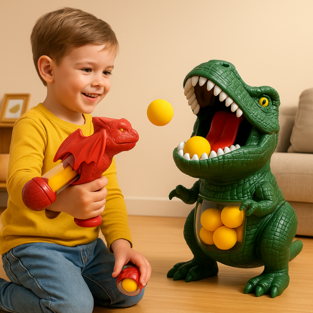 Dinosaurier-Schießspielzeug Kinder Blaster Entwicklungsspiel 1