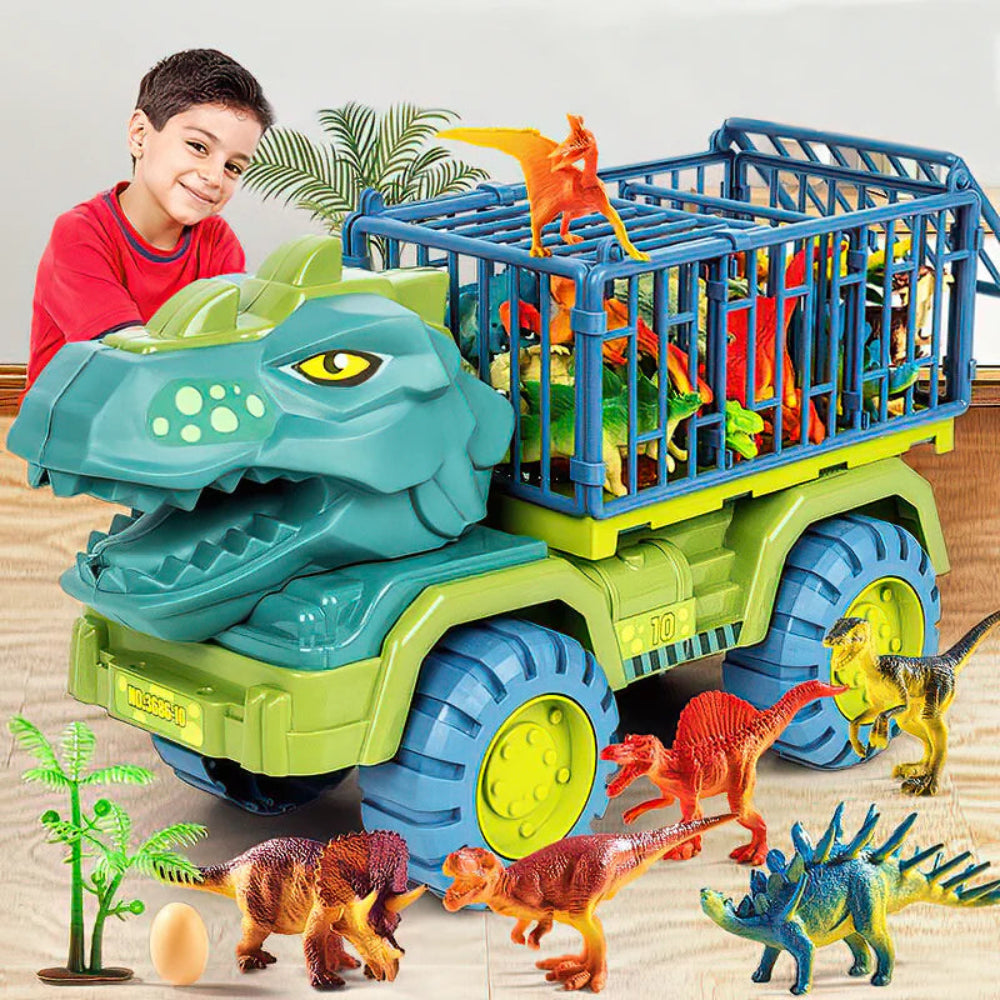 Dinosaurier Spielzeug LKW Set Kinder Spielzeug 2