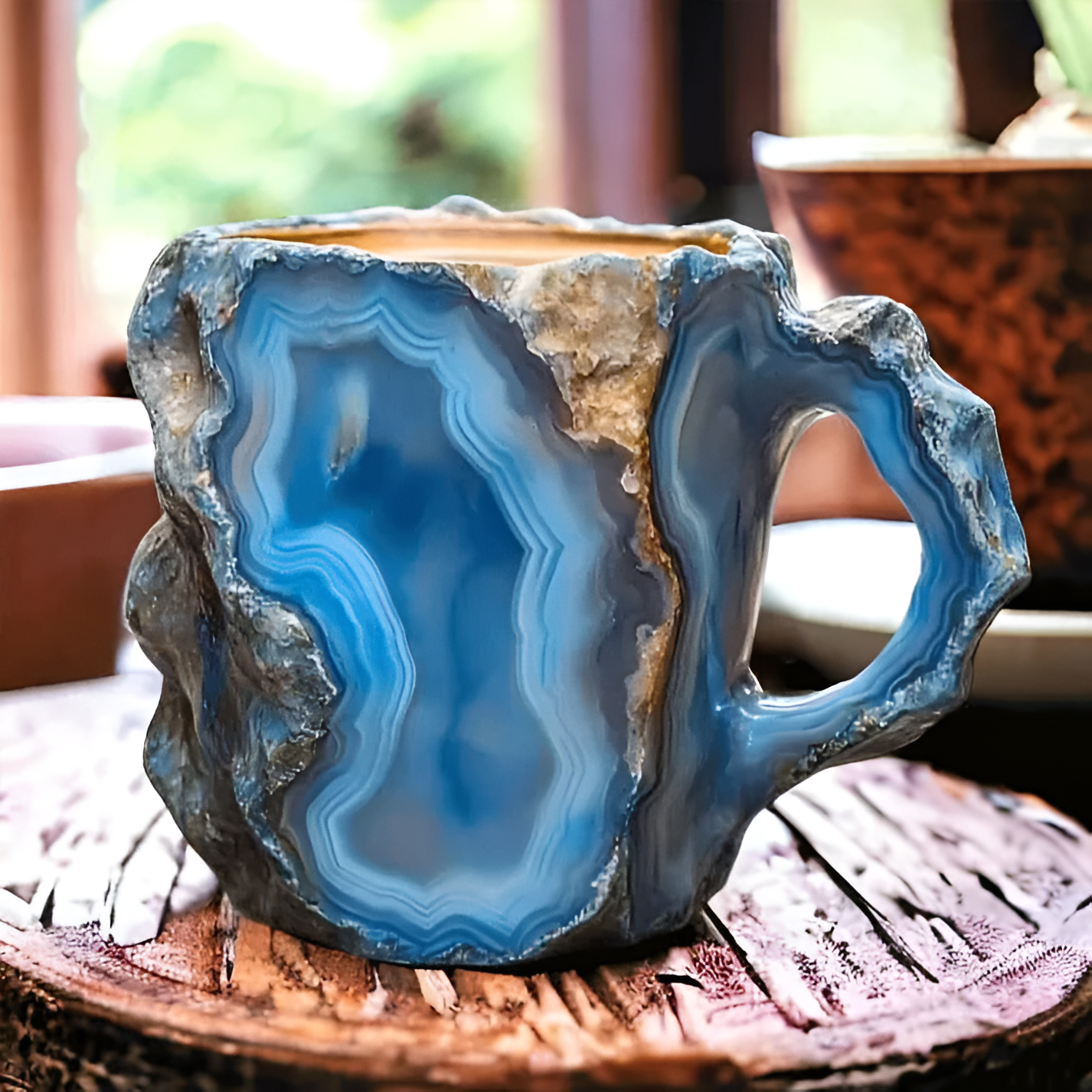 Edelstein Kaffeetasse Geschenk 1