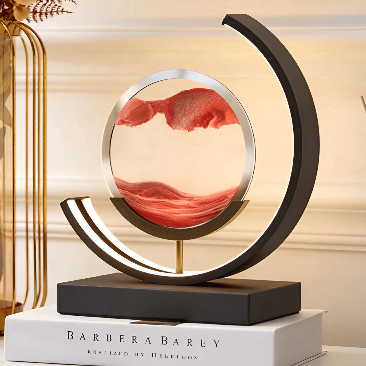 SandLamp | Dimbare LED-zandlamp met aanraakbediening