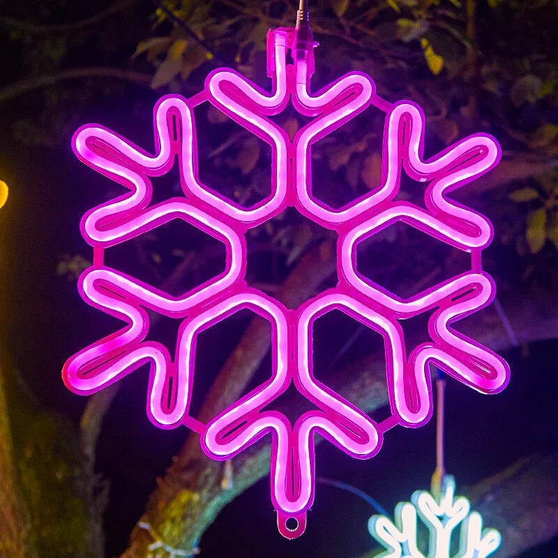 FrostyGlow | Waterdicht LED Sneeuwvloklicht voor Kerstversiering